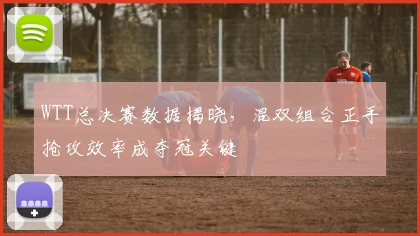 WTT总决赛数据揭晓,混双组合正手抢攻效率成夺冠关键